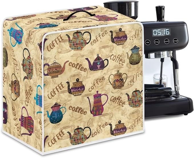 Coffee Maker Cover Kitchen Appliance Covers Dust Protection Waterproof Coffee - Image 5