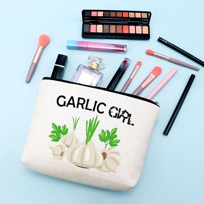 Garlic Gifts Vegetarian Makeup Bag Gift - Image 4