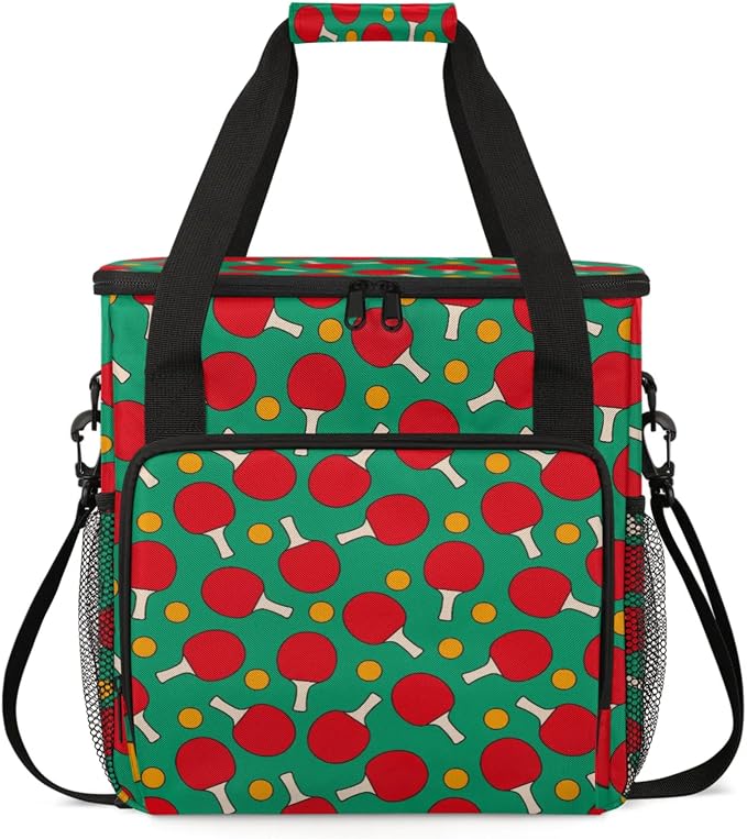 Table Tennis Pattern Coffee Maker Travel Bag, Table Tennis Pattern Large by Home