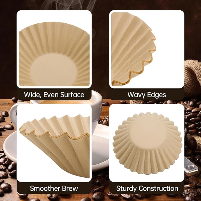 100 PCS Coffee Filters Compatible - Image 3