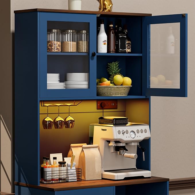 71‘’Kitchen Pantry Storage Cabinet - Image 5