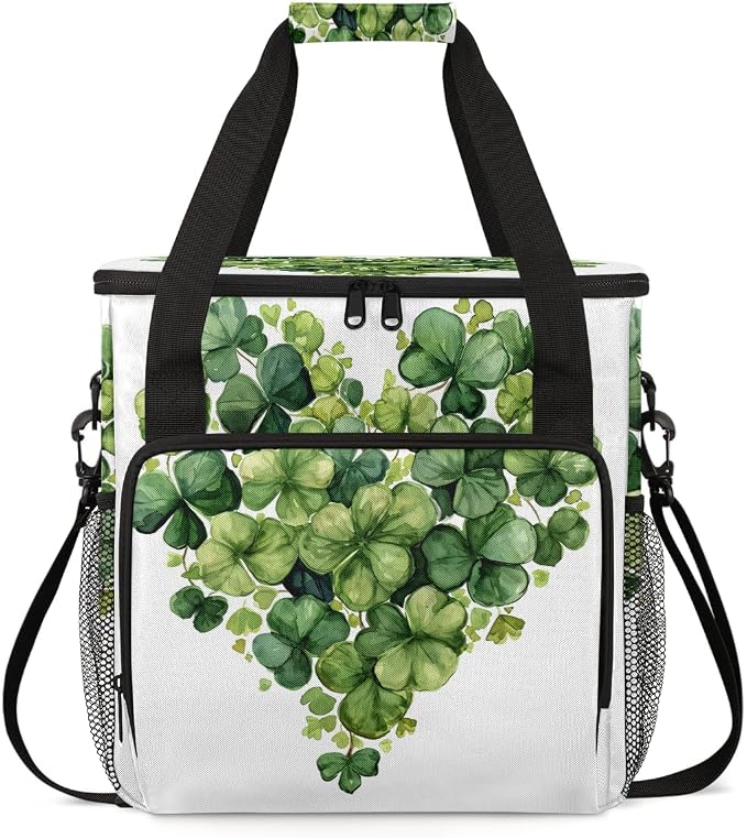 St. Patrick's Day Coffee Maker Travel Bag, Portable Storage Tote Bag by Cmizedevise