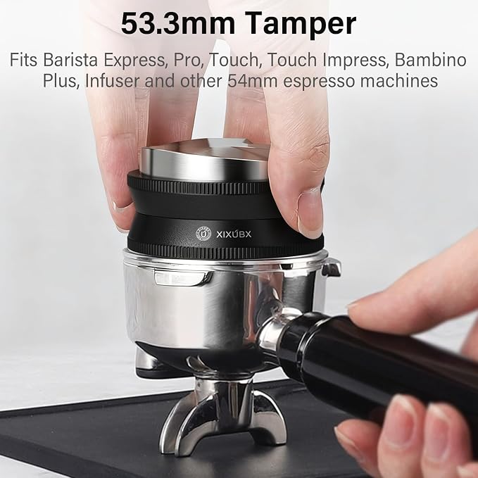 XIXUBU 53mm 2-in-1 Espresso Distributor & Tamper - Image 4
