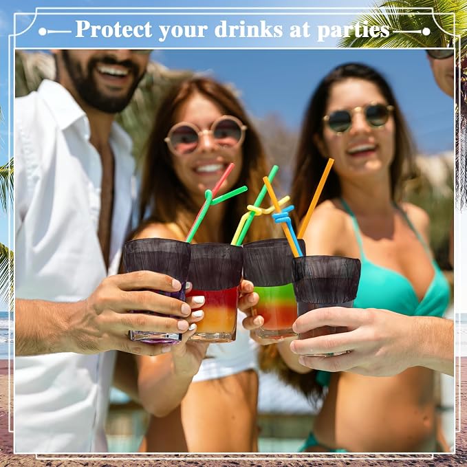 Baderke 50 Pcs Disposable Cup Covers - Image 4