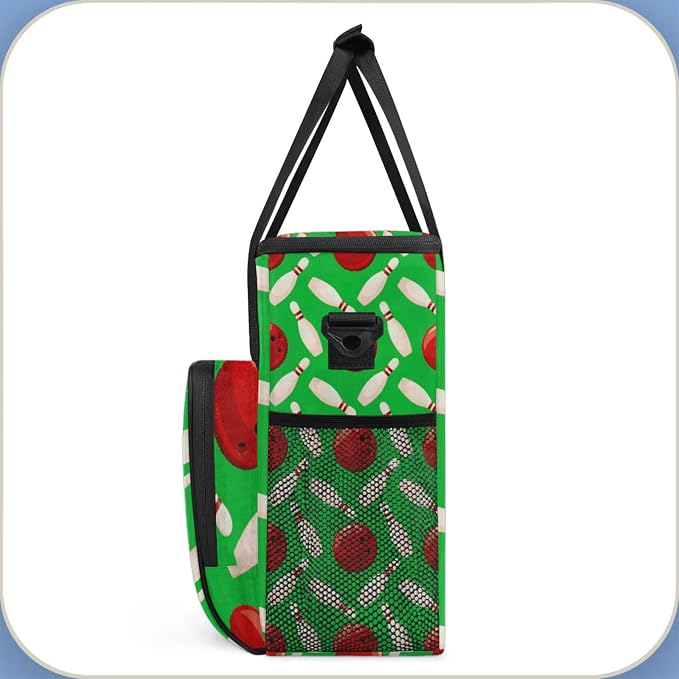 Bowling Ball Coffee Maker Travel Bag, Bowling Ball Large Carrying Storage Case - Image 4