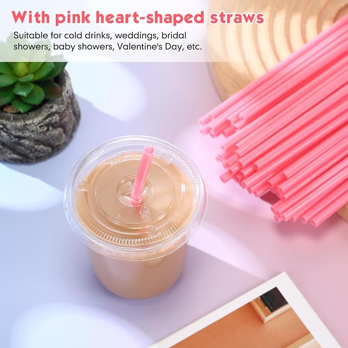Ziliny 25 Sets Clear Plastic Cups - Image 2