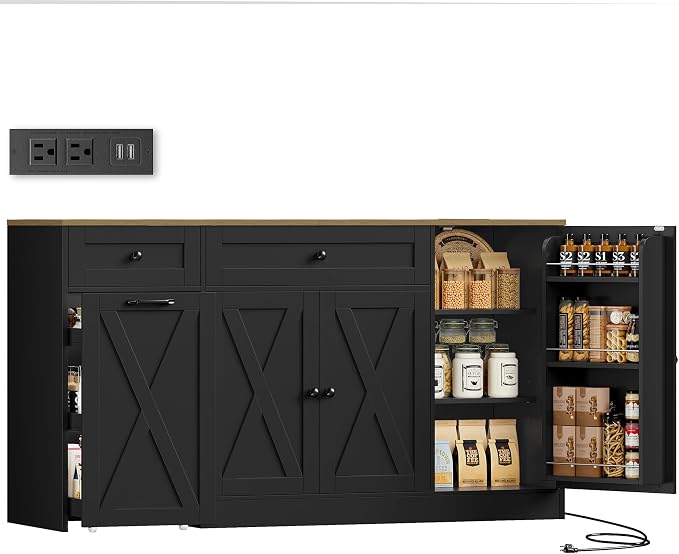 HOSTACK Multifunctional Storage Cabinet by HOSTACK