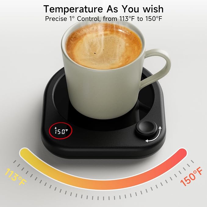 Oracer Coffee Mug Warmer for Desk, Electric Cup Heater for Tea Milk Beverages - Image 3