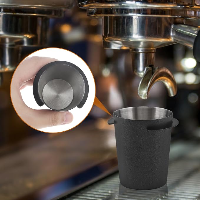 Coffee Dosing Cup 54mm, Stainless Steel Espresso coffee Dosing Cup Espresso - Image 2
