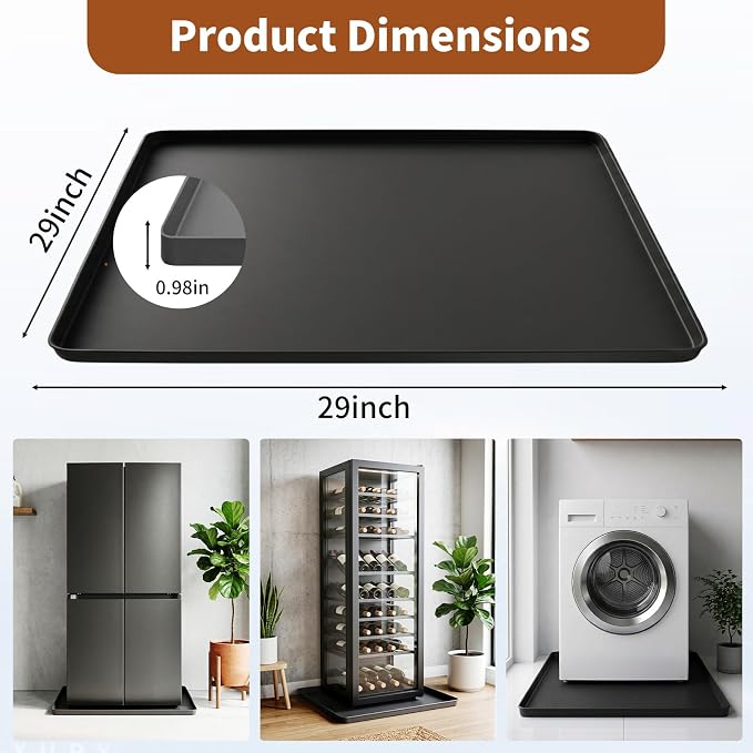 Washing Machine Drain Pan Silicone Mat 29"x29" - Image 2
