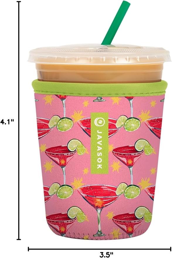 Sok It JavaSok Iced Coffee & Cold Soda Insulated Neoprene Cup Sleeve - Image 7
