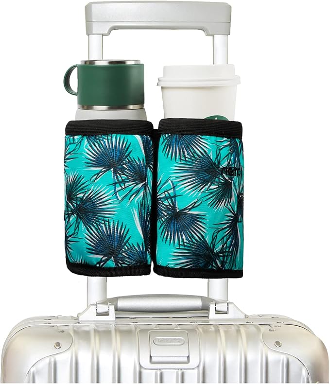 riemot Luggage Travel Cup Holder Free Hand Drink Carrier by riemot