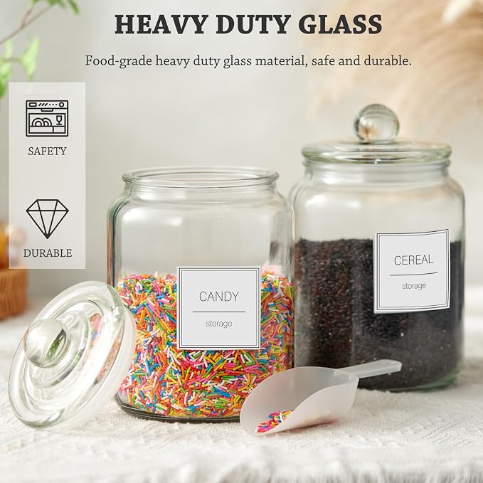 FyndraX Half Gallon Large Glass Jars - Image 4