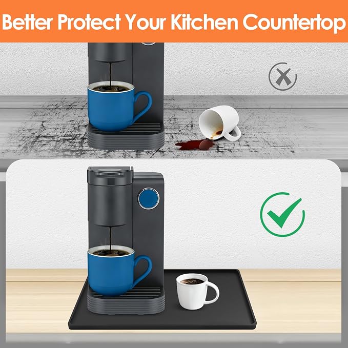 TOHONFOO Silicone Coffee Maker Mat - Image 3