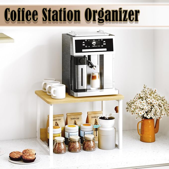 MARTY Kitchen Countertop Organizer Cabinet Shelf, 17x12.4 Large Spice Racks - Image 3