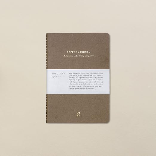 Goldleaf Barista Coffee Log Book - Image 3