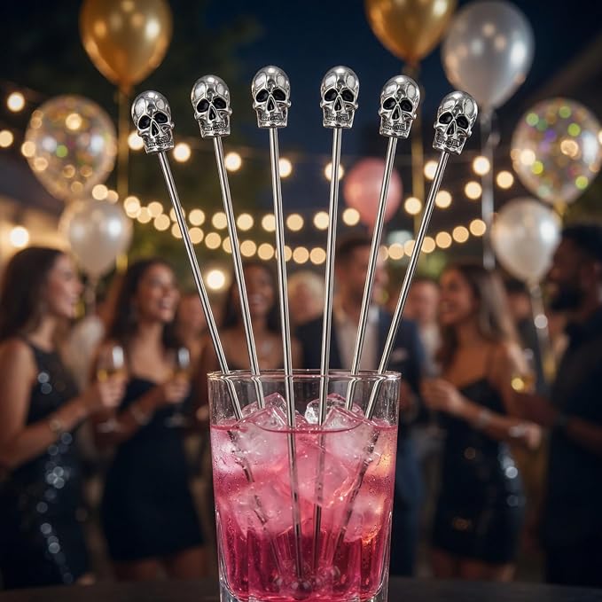 Homestia Skull Swizzle Sticks - Image 7