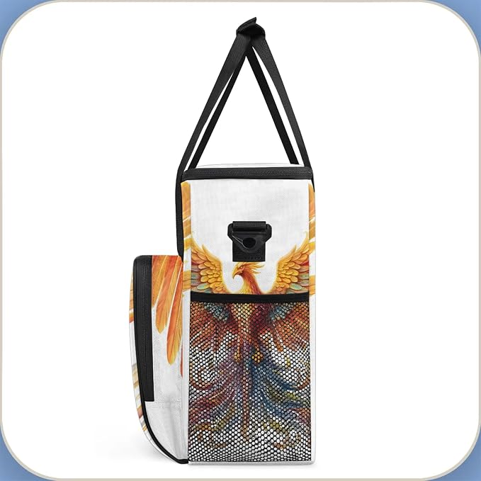 Phoenix Animals Coffee Maker Carring Bag, Large Insulated Storage Organizer - Image 4