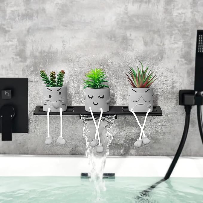 Zerzsy 3 Pack Faux Plants Small Artificial Succulents, Fake Plant Modern - Image 3