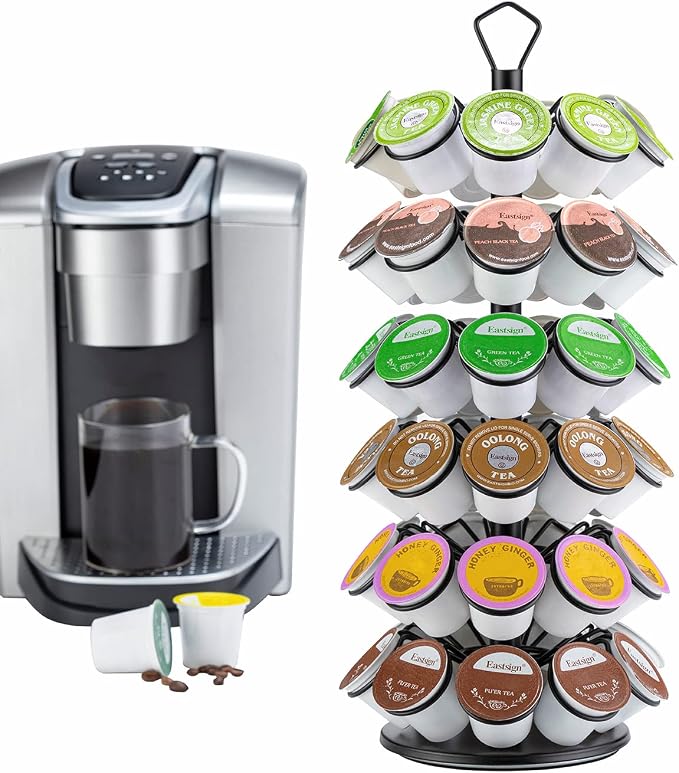 K-Cup Storage Coffee Capsules Pod Holder Carousel Capsule Display Storage by Ricerat
