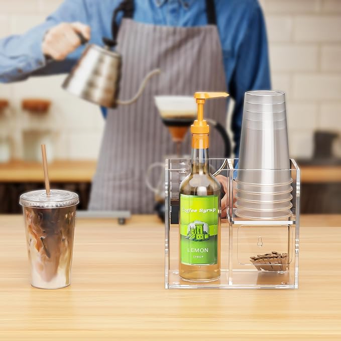 2-Tier Coffee Station Organizer - Image 8