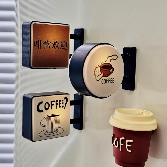 Coffee Lamp Refrigerator Magnet - Image 7