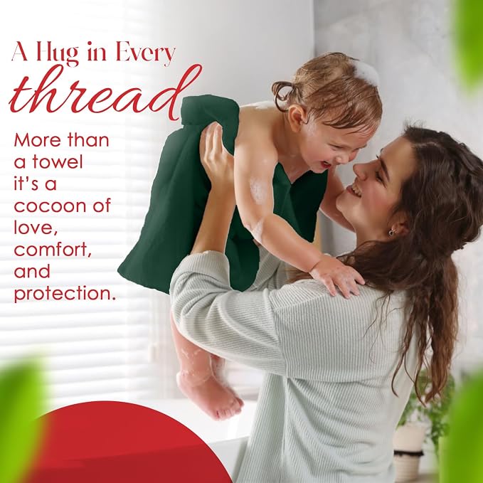RIVERSIDE 100% Ring-Spun Cotton Bath Towels Set of 4 22 x 44 - Image 6