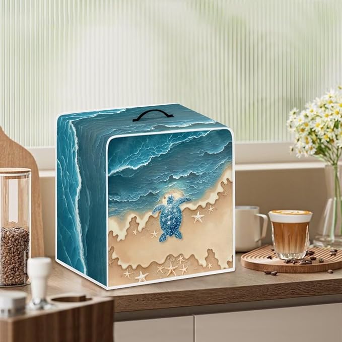 Turtle Coffee Maker Covers Heat-Resistant Ocean Waterproof Dust-Proof Dust - Image 3