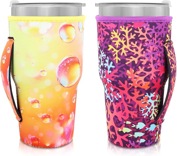 Neoprene Insulated Sleeves Cup Holder - 32oz Tumbler Cups by AJLTPA