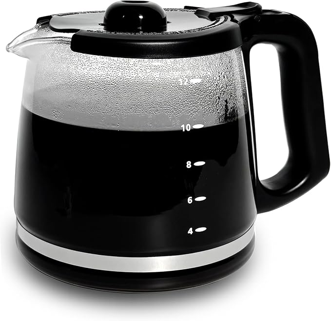 12-Cup Glass Coffee Carafe Replacement by Cestlaive