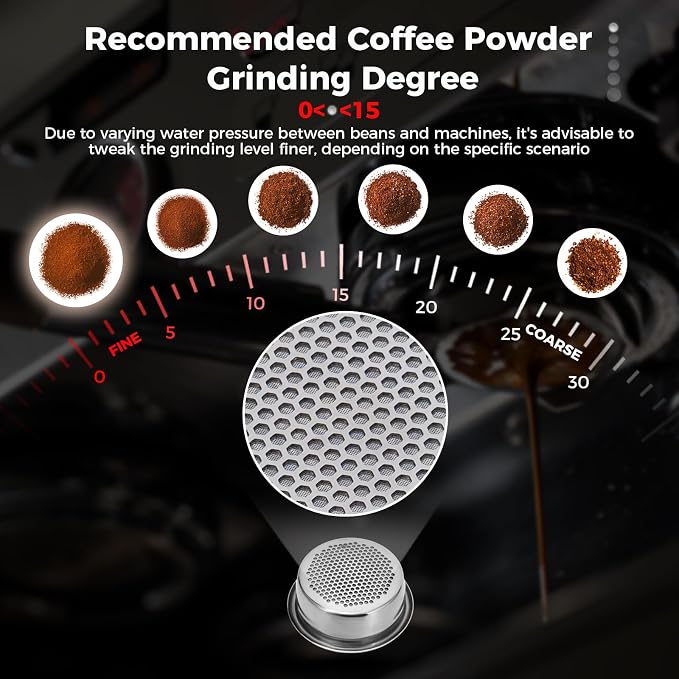 IKAPE 58mm Bottomless Naked Portafilter Silver, Suitable - Image 4