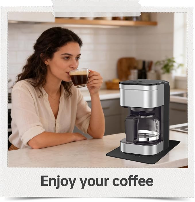 Sliding Pad for KRUPS Simply Brew Compact 5 Cup Coffee Maker- Smooth Glide - Image 6