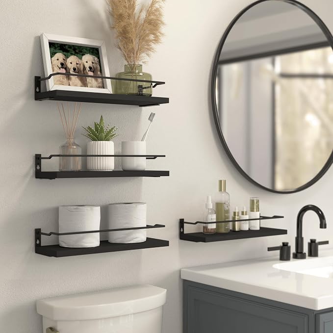 RICHER HOUSE Bathroom Floating Shelves - Image 2