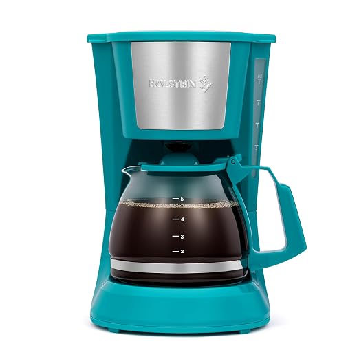 Holstein Housewares 5 Cup Drip Coffee Maker – Compact and User-Friendly by HolsteinHousewares
