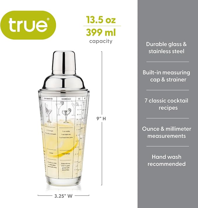 True Glass Cocktail Shaker - Image 3