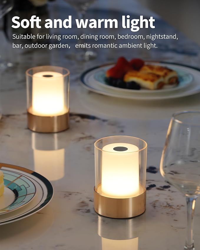 4" Mini Dining Table Light 2 Pack - Image 8