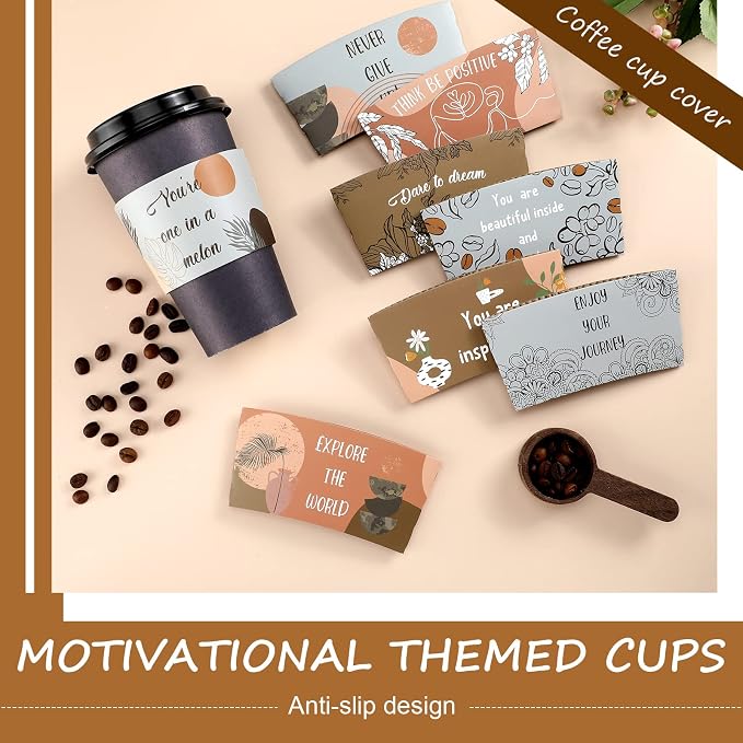 Dingion 500 Pack Coffee Cup Sleeves - Image 3