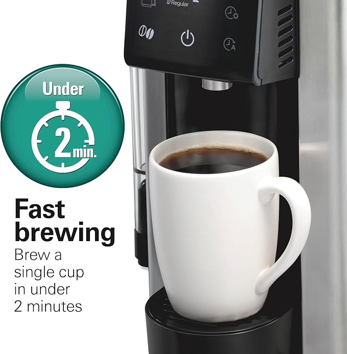 Hamilton Beach Flexbrew Advanced 5-in-1 Programmable 12 Cup Drip and Single - Image 6