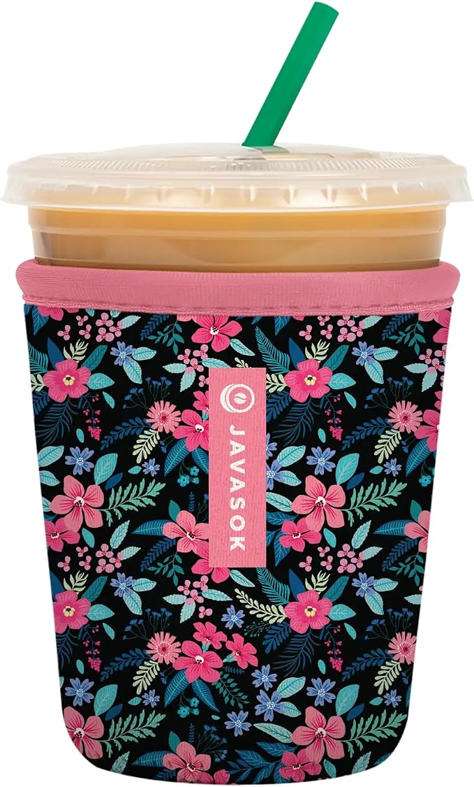 Sok It JavaSok Iced Coffee & Cold Soda Insulated Neoprene Cup Sleeve by SokIt