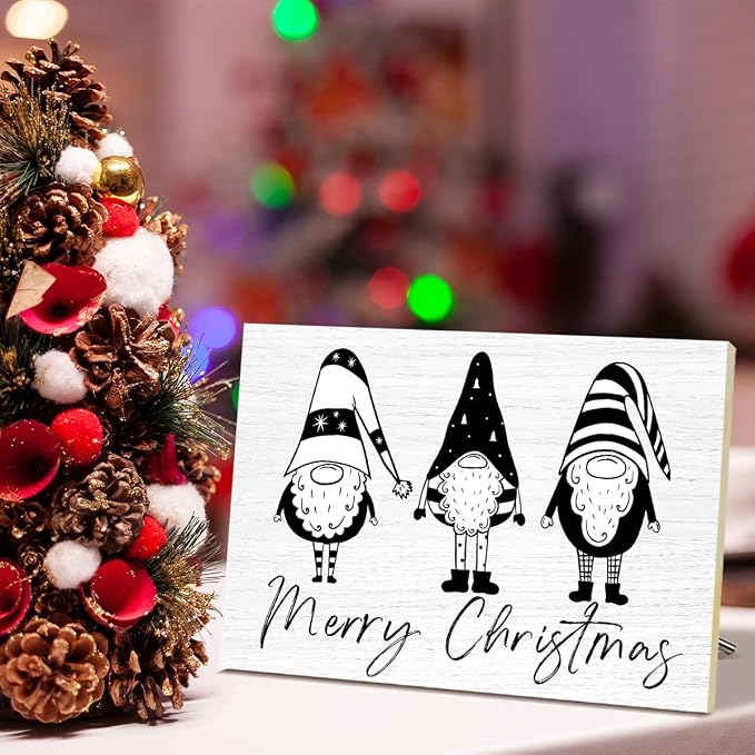 Santa Claus Merry Christmas Signs - Image 4
