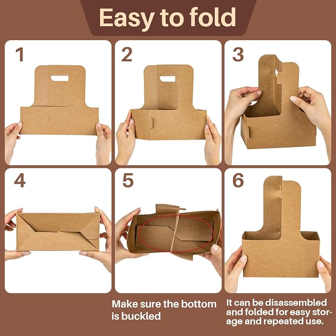 MAQIHAN 2 Cup Drink Carrier - Image 5