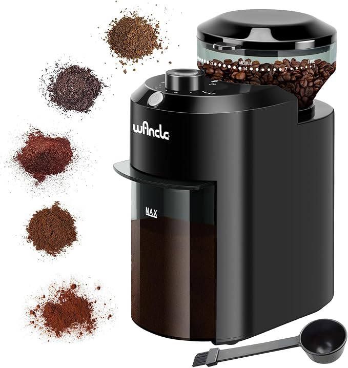Wancle Electric Burr Coffee Grinder by Wancle