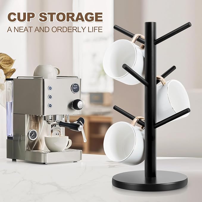 Fertoriy Mug Holder Tree, Thicker Base Coffee Cup Holder - Image 2