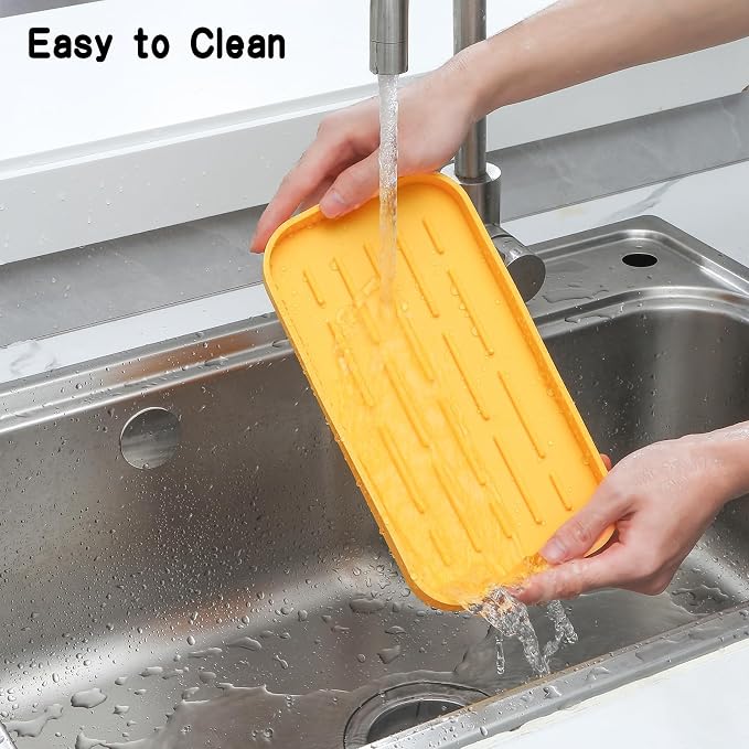 MicoYang Silicone Kitchen Sink Organizer Tray - Image 7