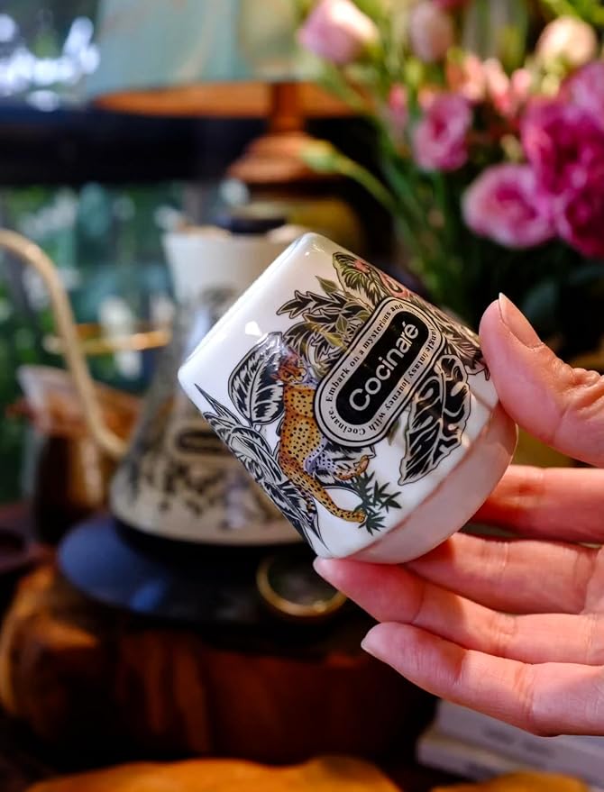 Cocinare KissCup Ceramic Espresso Cup – 2.2oz Demitasse Cup - Image 8