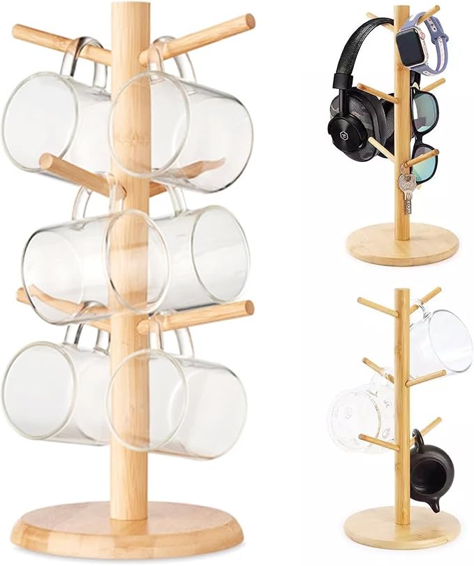 Mug Cup Holder Tree for Countertop Mug Stand Cup Holder Mug Rack Stand Coffee by Nawazjee