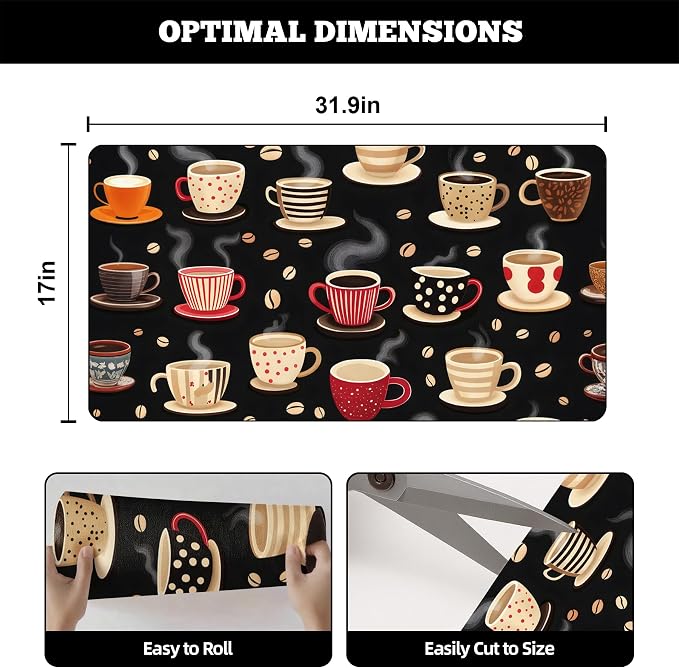 Dish Drying Mat Large Coffee Mat Absorbent Drying Mat - Image 2