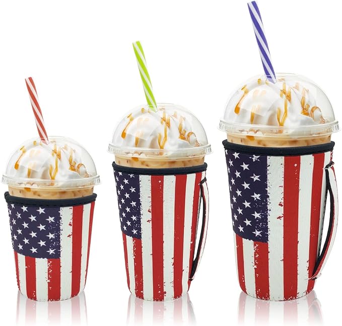 Iced Coffee Sleeve Insulator Sleeves by AJLTPA
