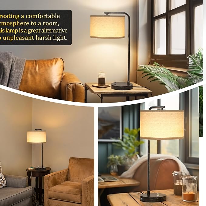 Seaside village Bedside Table Lamp - Image 6