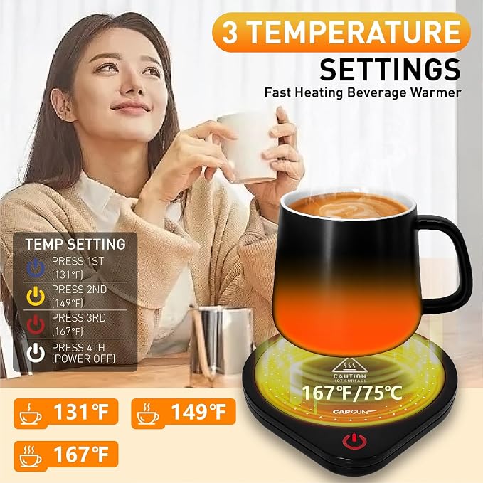 Coffee Mug Warmer, Electric Beverage Warmers, Cup Warmer - Image 2